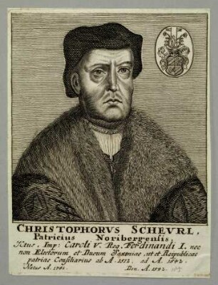 Bildnis des Christoph II. Scheurl