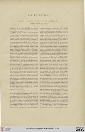 7: Art dramatique, [4] : Gymnase: La Noce d'Ambroise - Gaité: Lucrece Borgia Tibère