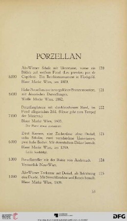 Porzellan (Nr. 120-249)