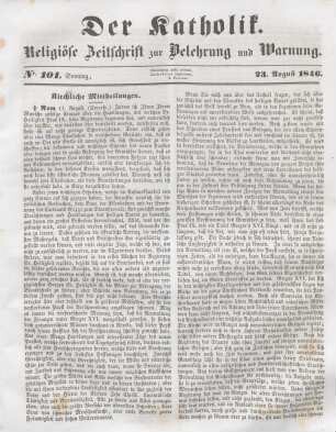 465-468 Kirchliche Mittheilungen
