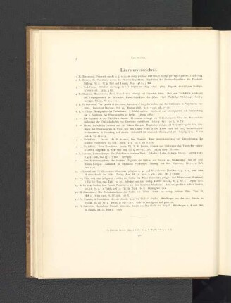 Literaturverzeichnis.
