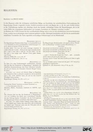Regesten
