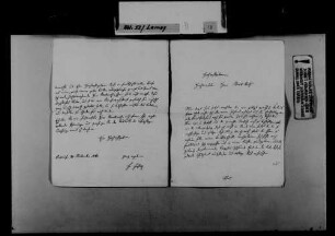 Schreiben von Friedrich Wilhelm Fröhlich, Karlsruhe, an August Lamey: Bitte um Beurlaubung wegen Krankheit.