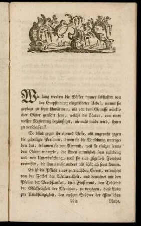 [Uriots Rede von dem Reichthum und den Vorzügen Würtembergs.]