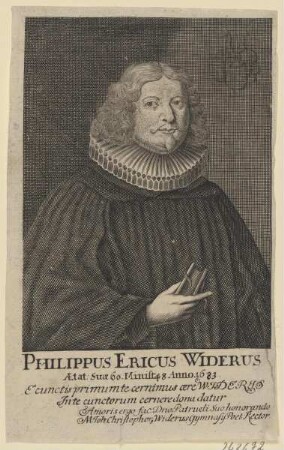 Bildnis des Philippus Ericus Widerus