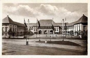 Eingang B, Reitzenhainerstraße [Weltausstellung für Buchgewerbe und Graphik, Leipzig 191416a]