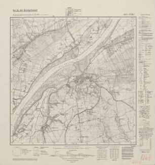 2676 Culm, Topographische Karte 1:25000 (4cm - Karte)
