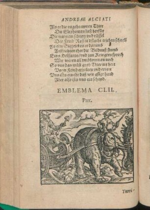 Emblema CLII. Pax.