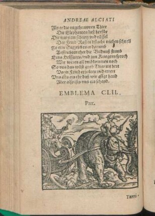 Emblema CLII. Pax.