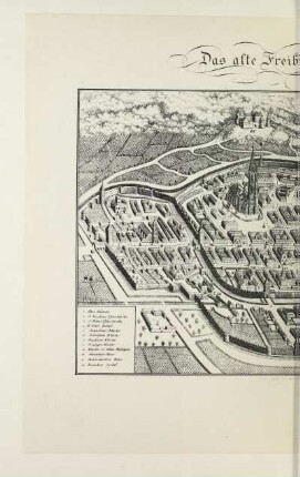 Das alte Freiburg im Breisgau