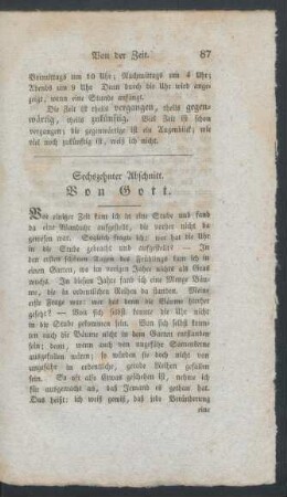 Sechszehnter Abschnitt. - Zwanzigster Abschnitt.