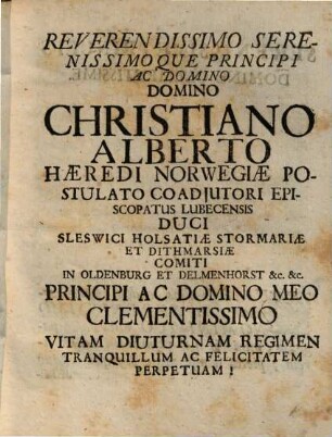Oratio De Scribenda Historia Universali Hujus [Huius] Seculi, eoque pertinentibus Necessariis Subsidiis