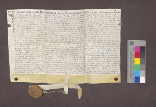 Schuldverschreibung des Anton Späth von Ehrenstetten gegenüber Johann Michael Egling, Kaplan zu Kirchhofen, wegen seiner Kaplanei.