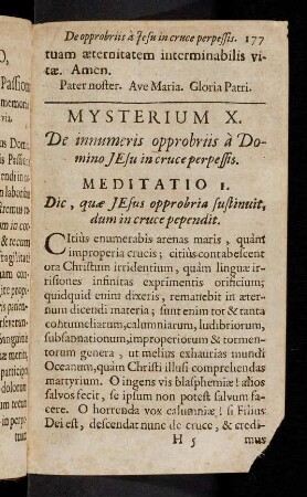 177-185, Mysterium X