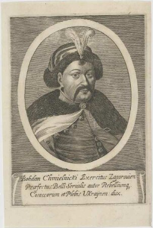 Bildnis des Bohdan Chmielnicki