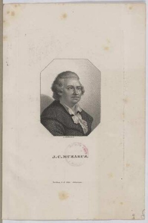 Bildnis des J. C. Musaeus