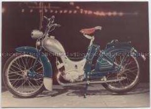 Werbefoto für das Simson-Moped SR2