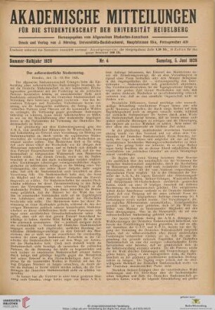 Nr. 4 (5. Juni 1920)