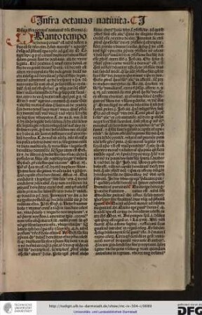 Dominica infra octavas nativitatis domini.