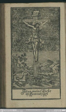 Jesus meien Liebe ist Gecreutziget