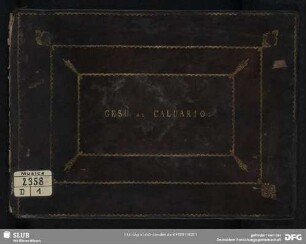 Gesù al calvario - Mus.2358-D-1 : ZWV Z 62