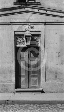Portal eines Wohnhauses in Goldingen