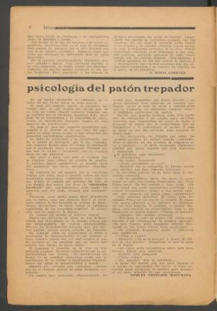 Psicología del patrón trepador