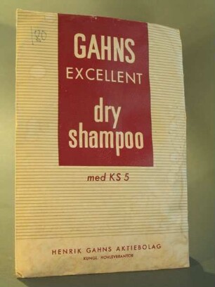 GAHNS EXCELLENT dry shampoo
