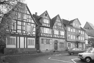 Vorderhaus (Fachwerkwohnhaus); Büdingen, Marktplatz 7