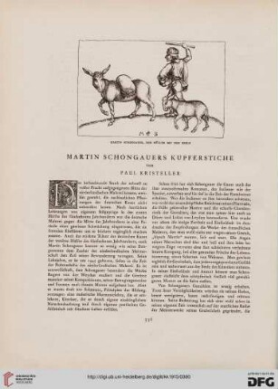 Martin Schongauers Kupferstiche