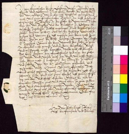Hans von Rechenberg auf Freystadt (Kozuchów) und Schlawa (Slawa) fordert die Sechsstädte auf, zum nächsten schlesischen Fürstentag zu erscheinen, um im Konflikt zwischen Glogau, denen er Hilfe und Unterstützung zugesagt habe wie auch Herzog Georg von Sachsen, und Breslau um das Niederlagerecht zu verhandeln.