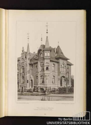 29. Villa, Roonstrasse 41, Elberfeld. Architekten: Haude & Metzendorf, daselbst.