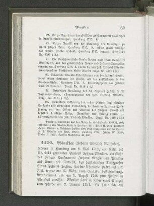 4420. Winckler (Johann Friedrich Balthasar).