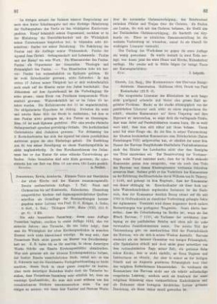 82-83 [Rezension] Unruh, Benjamin Heinrich, Die Kommentare des Herveus Burgidolensis