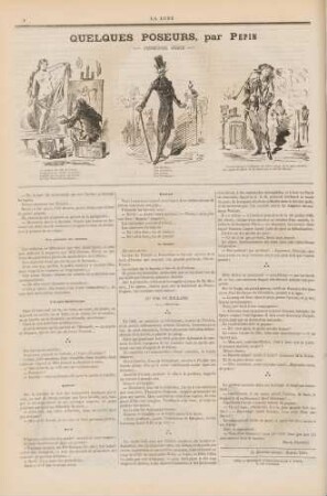 Quelques poseurs, par Pépin
