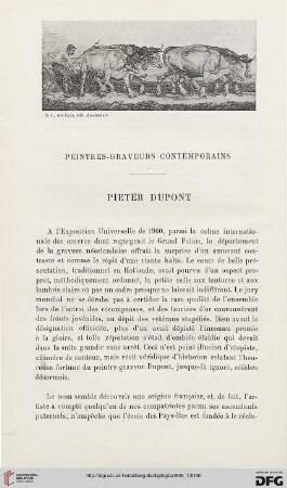 3. Pér. 33.1905: Pieter Dupont : peintres-graveurs contemporains