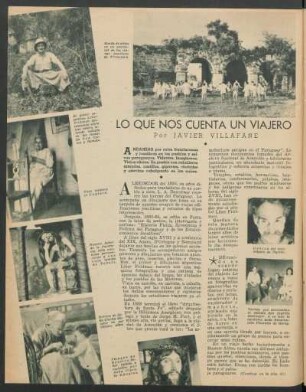 Lo que nos cuenta un viajero