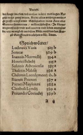 Sprichwörter