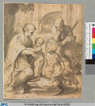 Die Heilige Familie mit dem Johannesknaben