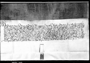 Graf Eberhard (V.) d. Ä. erklärt den verschollenen Pfandbrief, den er von Hans und Ludwig von Emershofen über Turmlingen hat, für nichtig, nachdem Jakob von Gültlingen das Pfand gelöst hat.