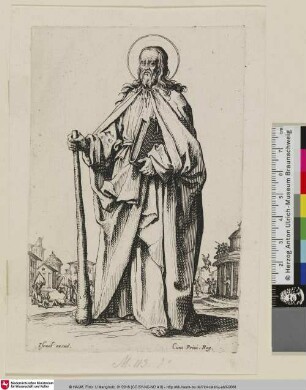 [Der heilige Jakobus d. J.; Saint Jacques le Mineur]
