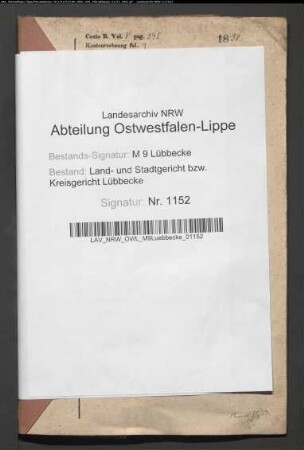 Erblasser: Spreen, Christian Wilhelm David: