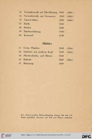 Ölbilder (Nr. 61-65)