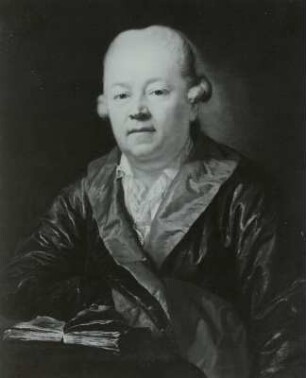 Bildnis des Hofhistoriographen Johann Gottlob Böhme