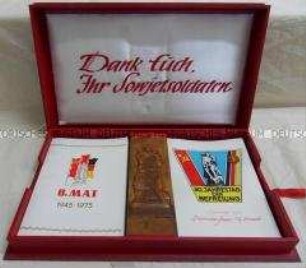 Kassette der IG Wismut zum 30. Jahrestag der Befreiung