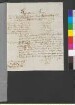 Brief von Gottsched, Adolf an Goethe, Johann Wolfgang von