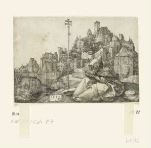 Heiliger Antonius vor der Stadt
