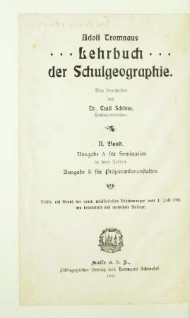 Bd. 2, Ausg. B: [Bd. 2, Ausg. B]