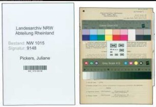 Entnazifizierung Juliane Pickers , geb. 09.06.1896 (Geschaeftsfrau)