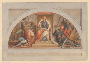 Der Nibelungen Not: Kriemhild auf Rache sinnend